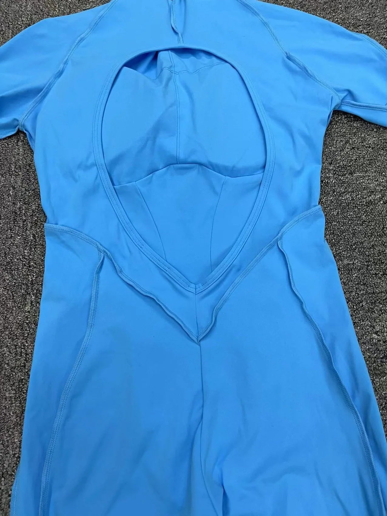 Hearuisavy 2025 New Style Workout Jumpsuit Gym Yoga Clothes Sportswear Women Short Sports Jumpsuit Long Sleeves Fitness Overalls