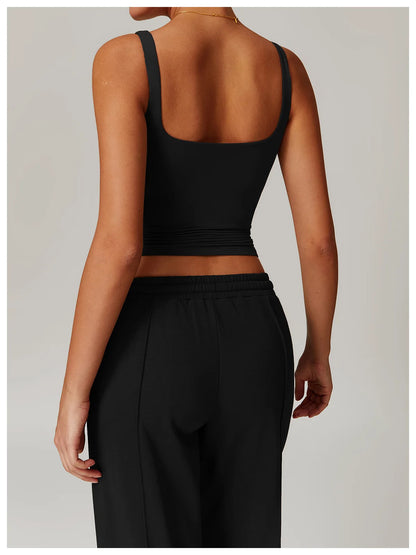 Breathable Sports Bra Anti-Sweat Fitness Top Women Yoga Bra Shockproof Crop Top Push Up High Strength Sport Bra Gym Workout Top