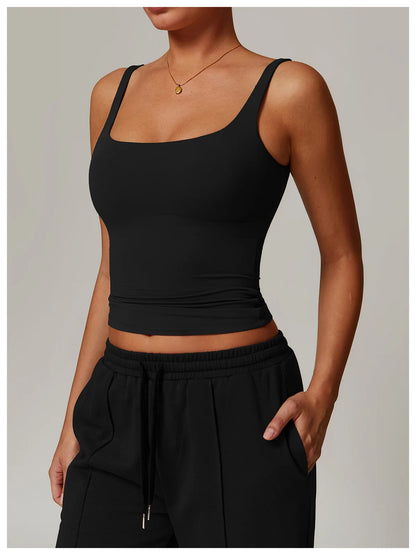 Breathable Sports Bra Anti-Sweat Fitness Top Women Yoga Bra Shockproof Crop Top Push Up High Strength Sport Bra Gym Workout Top